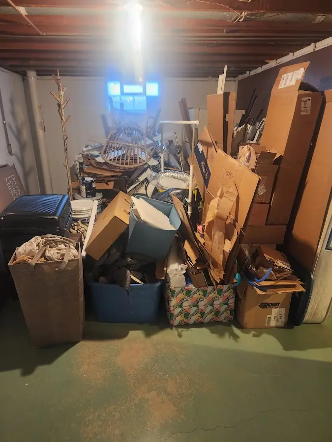 Roll-off dumpster container at job site for Roll Off Dumpster Rental in Verde Village